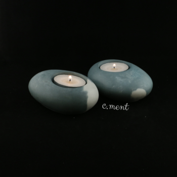 Rock candleholder
