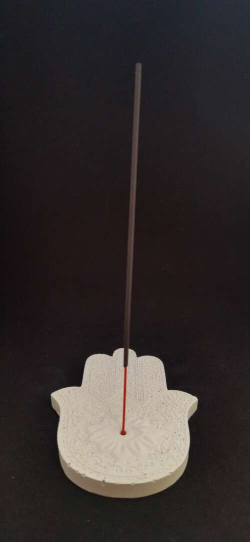 Hand incense stick holder - fine detail
