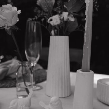 Vase Ribbed (medium)